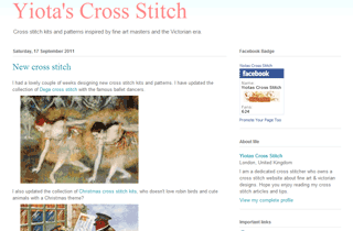 Yiotas Cross Stitch