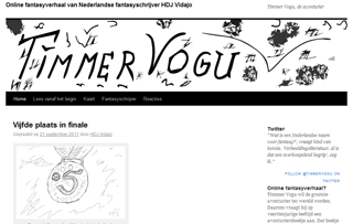 Timmer Vogu, online fantasyverhaal van Nederlandse fantasyschrijver HDJ Vidajo 