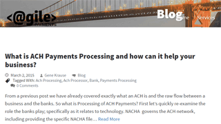 Agile Payments