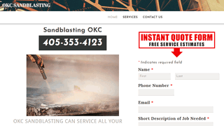 Sandblasting OKC
