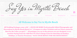 Say Yes in Myrtle Beach