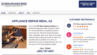 CRT Mesa Appliance Repair