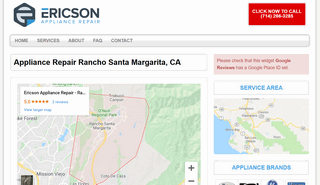 Ericson Appliance Repair - Rancho Santa Margarita