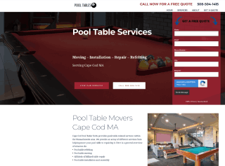 Pool Table Repair Cape Cod