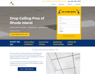 Drop Ceiling Installation Rhode Island
