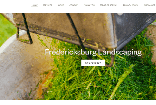 landscaping fredericksburg va