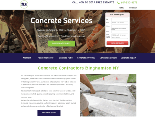 Concrete Contractors Binghamton NY