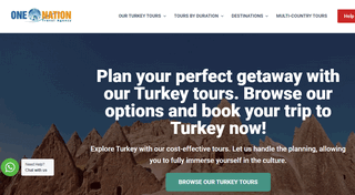 Turkey Tour Packages, Turkey Tours - Onenationtravel.com