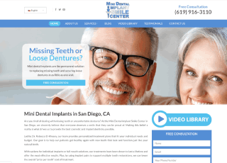 Mini Dental Implants in San Diego, CA