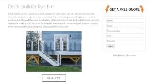 Deck Contractor Rye NH