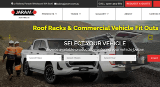 Jaram Australia - Ute Tool Boxes | Tradesman Roof Racks | Steel Ute Tool Boxes