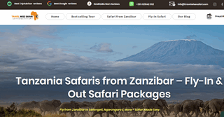 Tanzania safari from zanzibar 